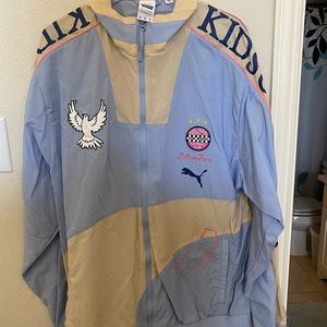 Kid Super X Puma Track Suit with Matching Slides